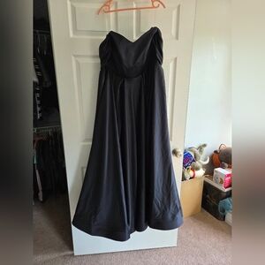 Elegant Black Off-shoulder Dress